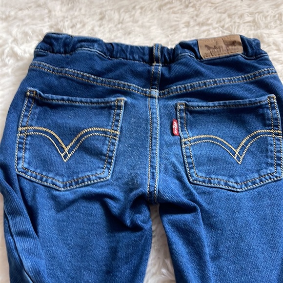 💕 Preloved Girls Levi’s Knit Jean Jeggings - Picture 6 of 8